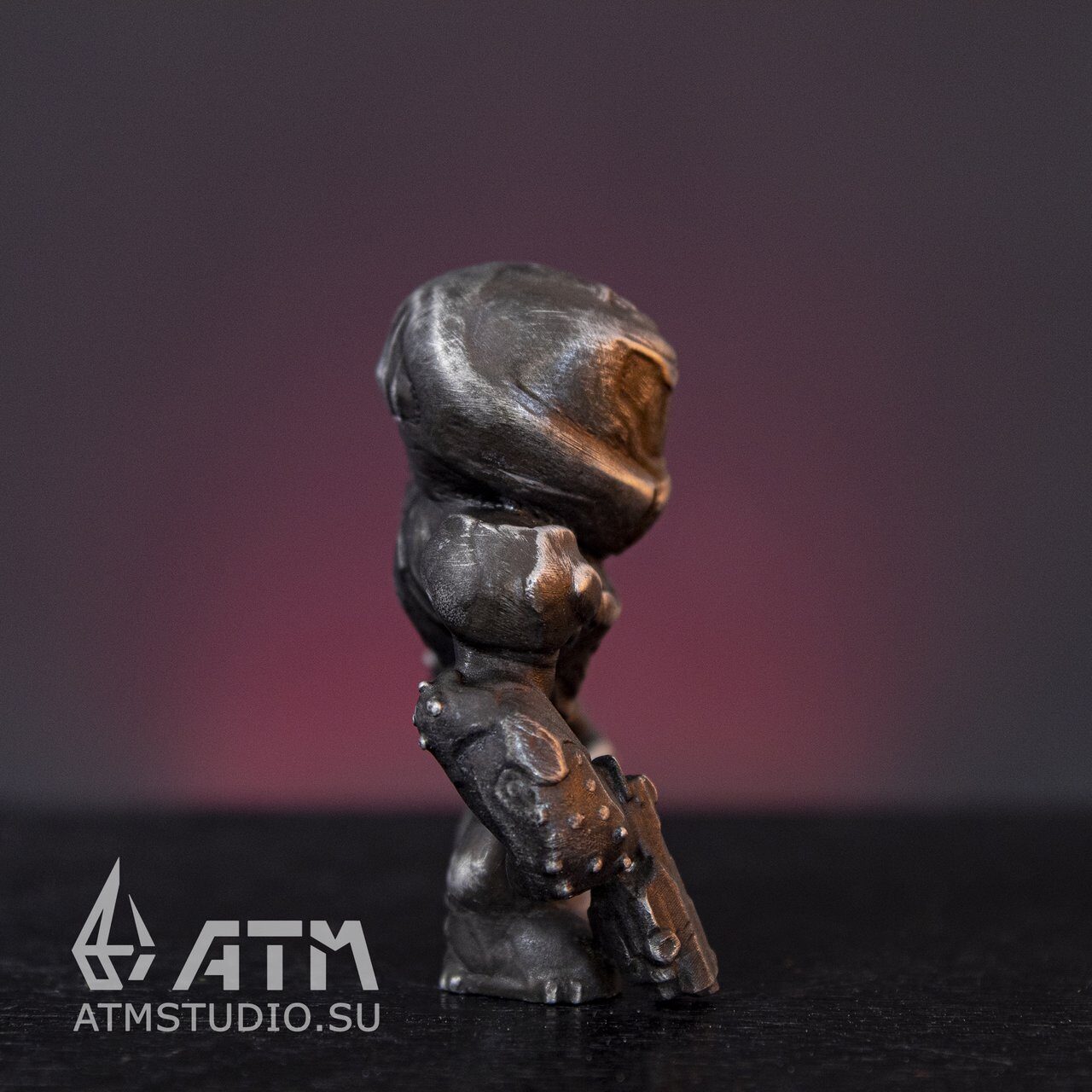 Коллекционная фигурка Думгай \ Doomguy - ATM